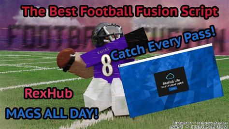 The Best Football Fusion Script (Catch Everything!) [RexHub].